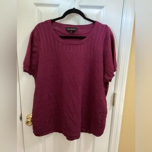 Short sleeve sweater
